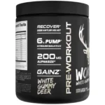 Bote de Woke AF Bucked Up pre-workout energía extrema