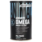 Pack de suplementos Animal Omega Universal Nutrition ácidos grasos esenciales