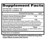 Bote de Psychotic Xtreme Insane Labz pre-entreno Gold potencia máxima