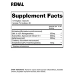 Frasco de Renal Dragon Pharma soporte renal y desintoxicación 60 cápsulas