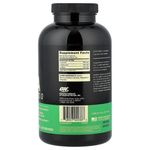 bcaa-1000-optimum-nutrition-400-capsulas-frente-etiqueta-leucina-isoleucina-valina-micronizados-2-1-1