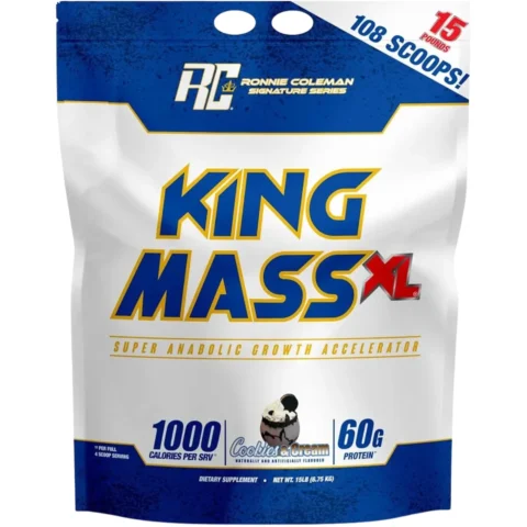 king-mass-xl-15-lbs-ronnie-coleman-gainer-1000-calorias-60g-proteina-creatina-glutamina-dark-chocolate