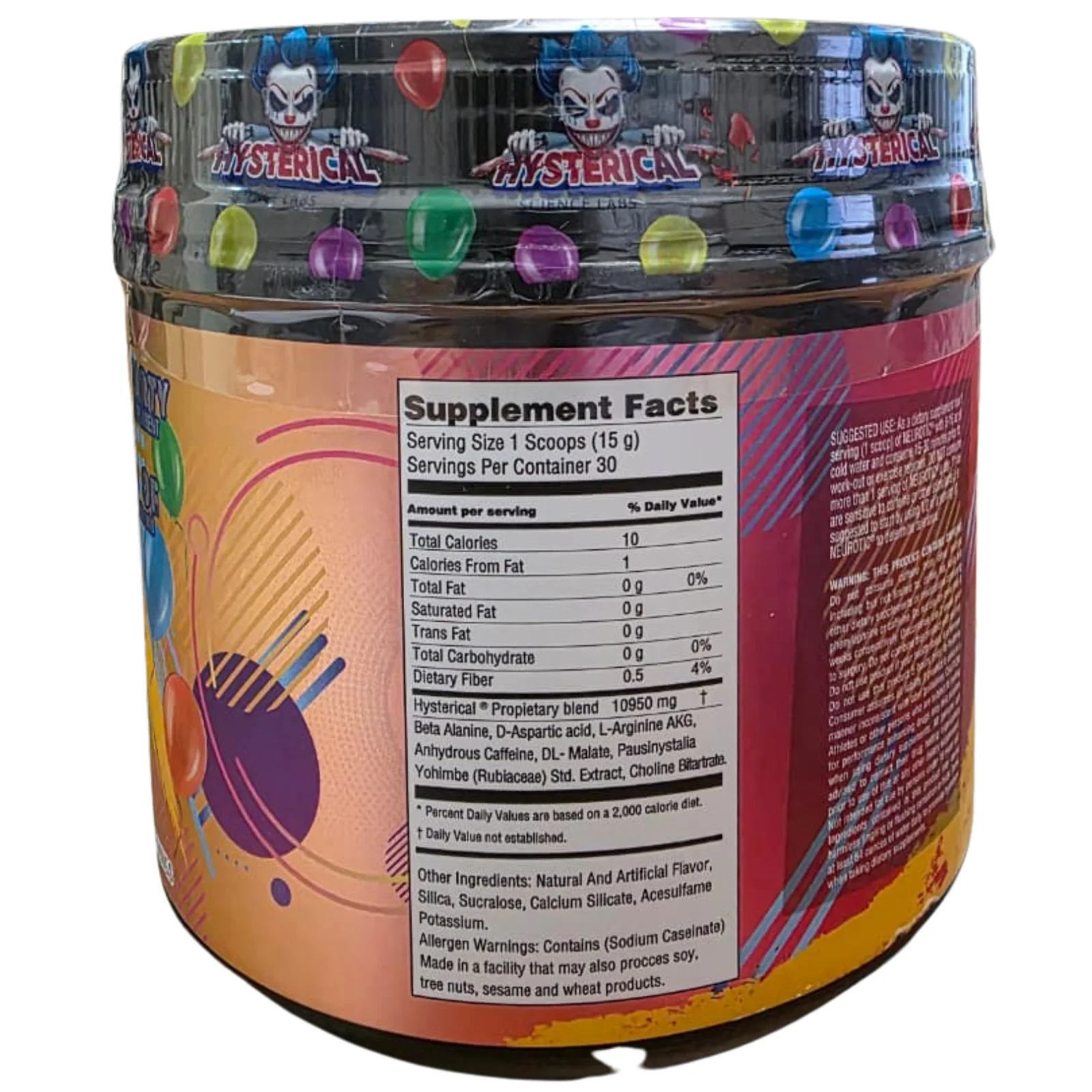 test-neurotic-de-hysterical-science-labs-pre-entrenamiento-fuerza-bombeo-bote