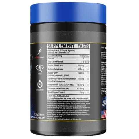 yeah-buddy-xtreme 30-serv ronnie-coleman supplement-facts 6-sabores fruit-punch-green-apple-blue-razz-grape-cherry-strawberry