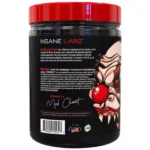 psychotic-x-insane-labz 40-20-porciones frente-envase watermelon dosis-escalable-1-2-scoops made-usa-mad-chemist