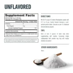 creatina-monohidratada 100-serv isopure supplement-facts 5g-por-scoop 0-calorias reciclaje-atp-recuperacion-muscular