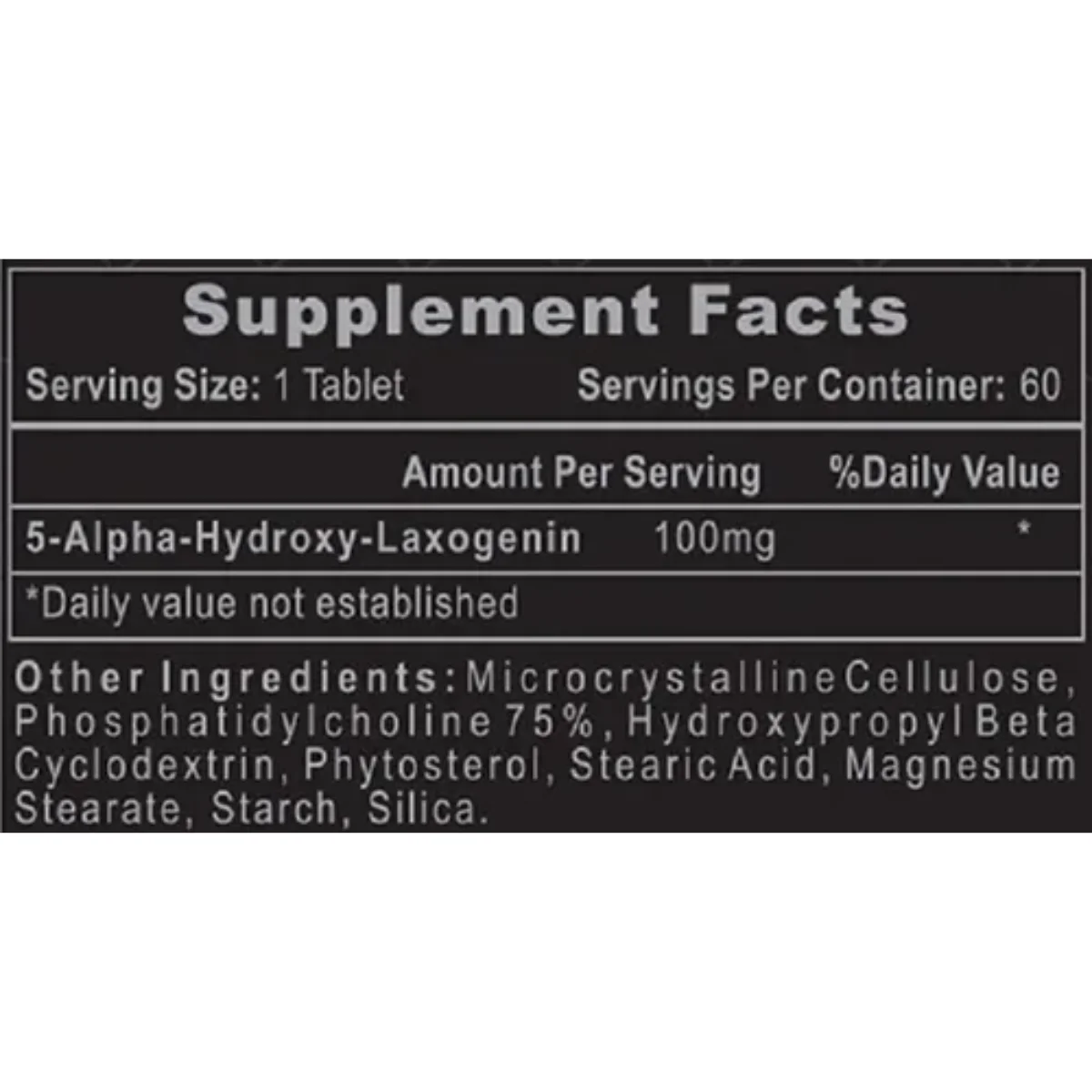 laxogenin 100 laxogenina hi tech envia suplementos sf