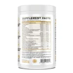 Información nutrimental con cafeína, citrulina, alpha GPC, DMAE y huperzina A