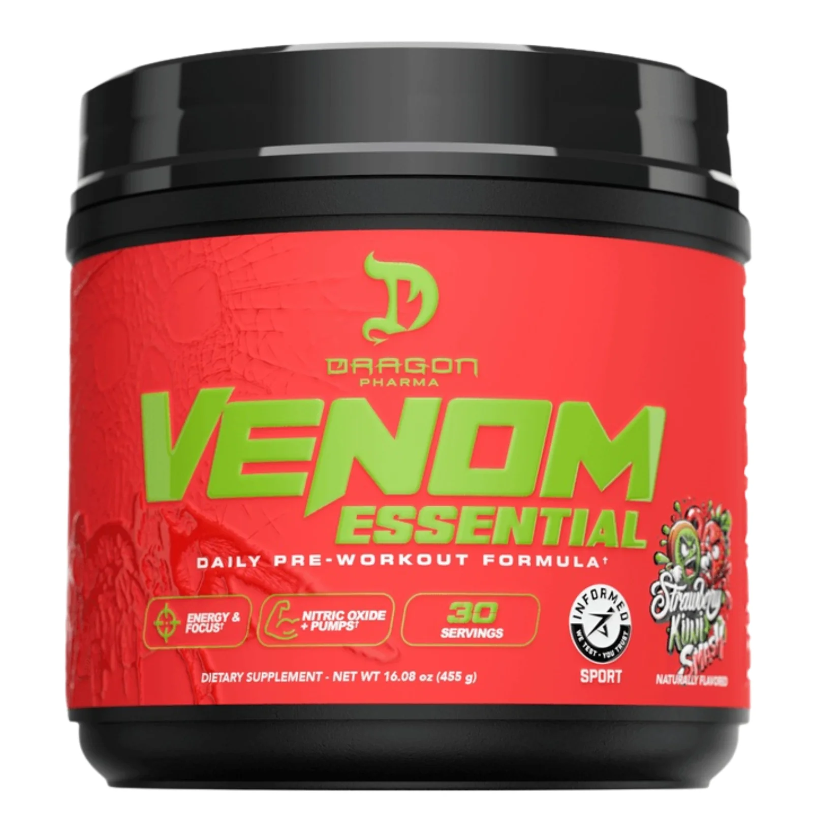 venom-essential-30-serv-dragon-pharma 200mg-cafeina 5g-citrulina 3-2g-beta-alanina informed-sport-pre-entreno-diario